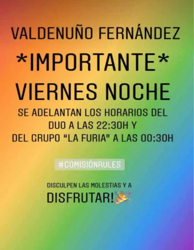 Fiestas 2018