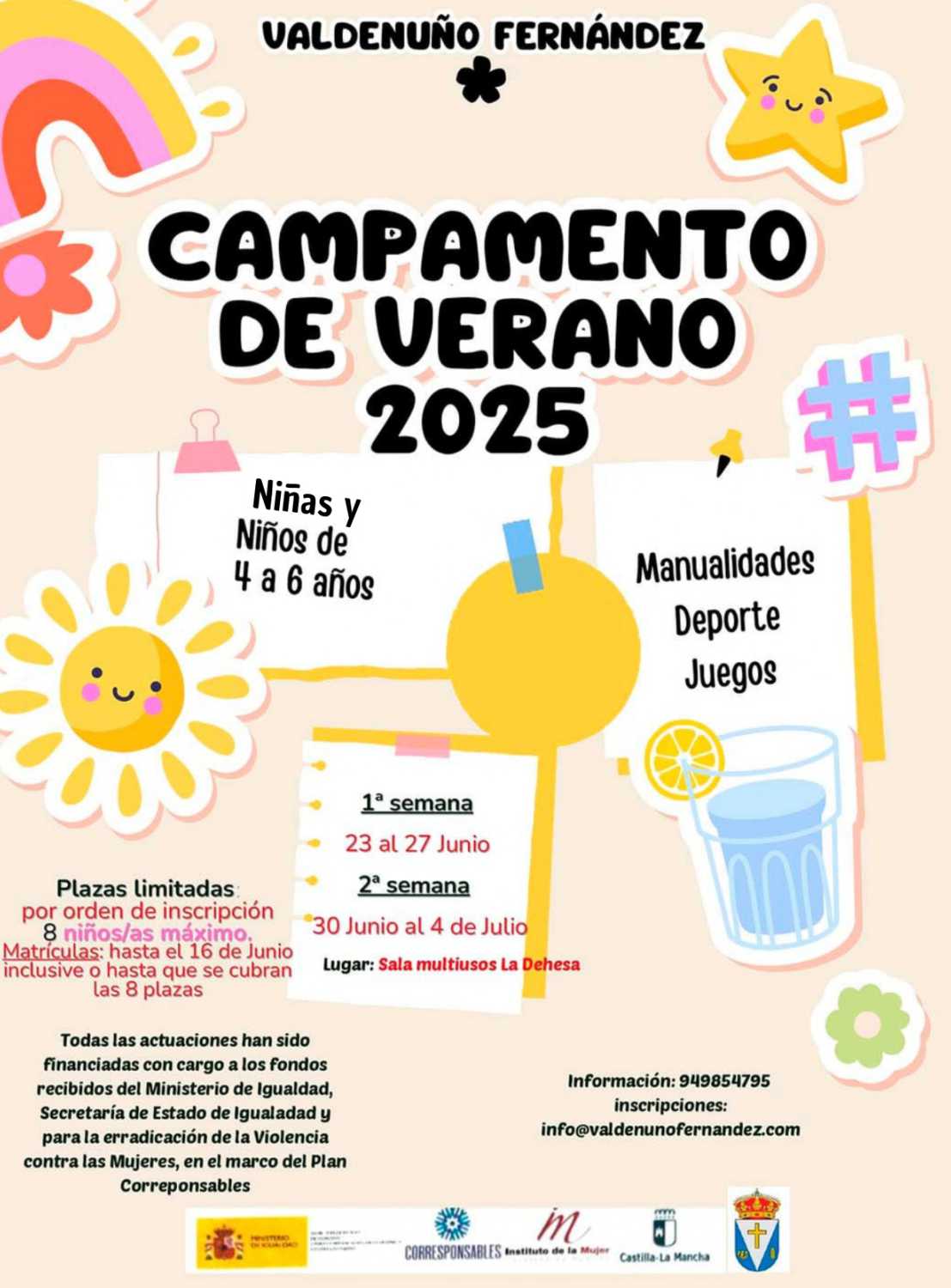 Campamento de Verano 4 a 6 Años 2025