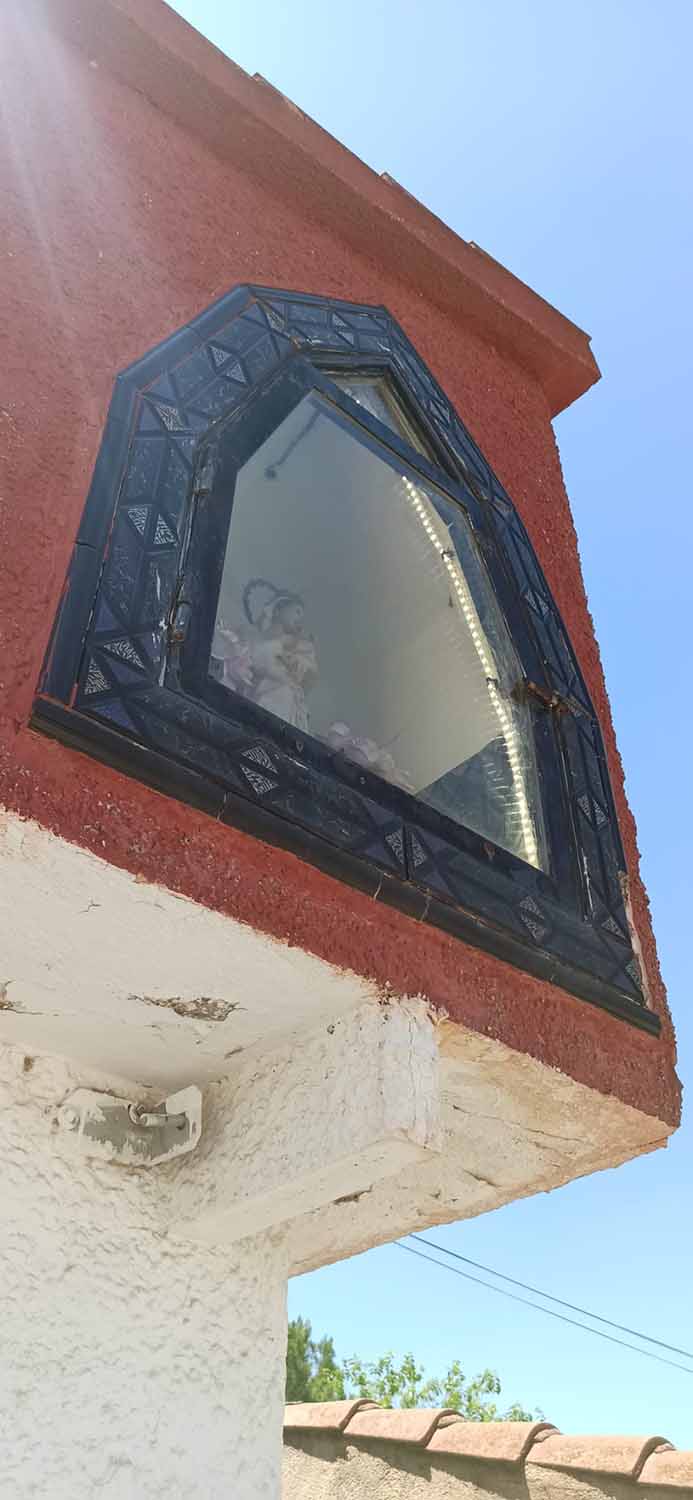 Iluminación Virgen Entrada La Dehesa 01